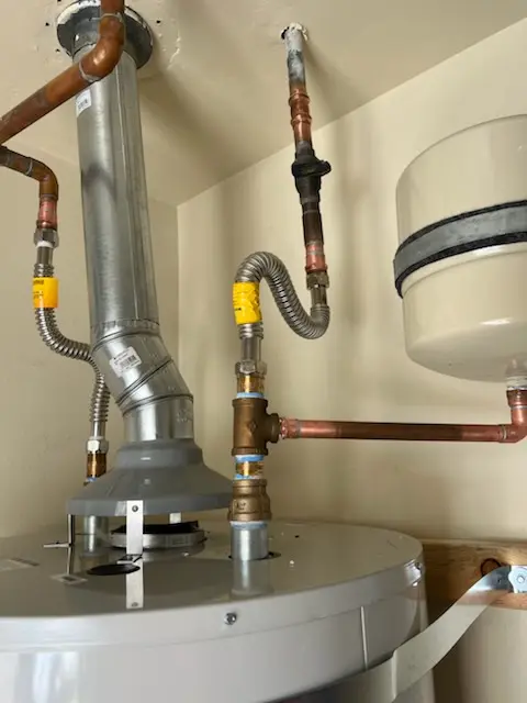 Water heater installation and plumbing repair in Sewaren